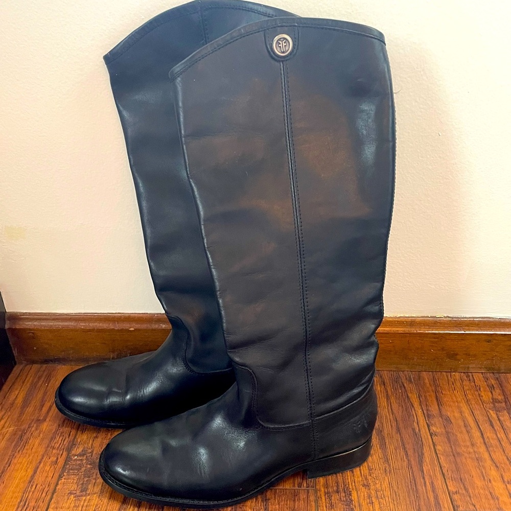 Frye Melissa button boots- worn only a couple times, in great shape!